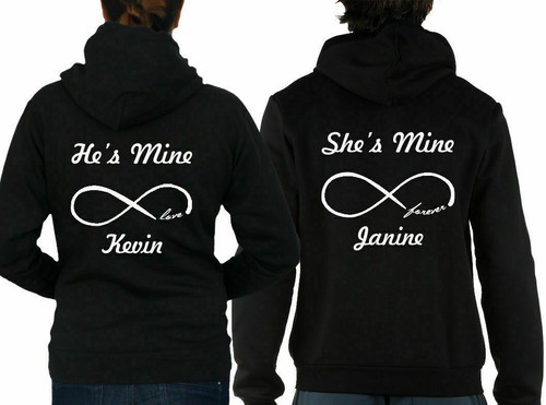 Partner paar hoodie - partner, he's