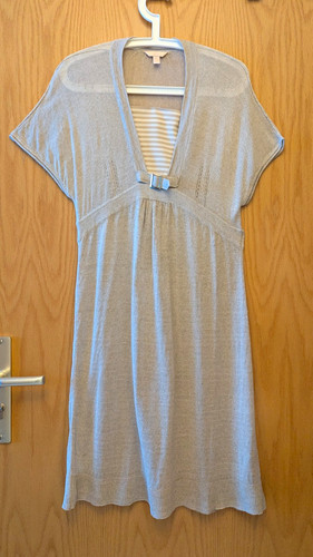 Leinenstrickkleid größe 42 - leinenstrickkleid,,