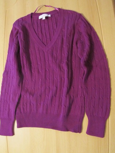 Lila damen pullover 36 - lila,